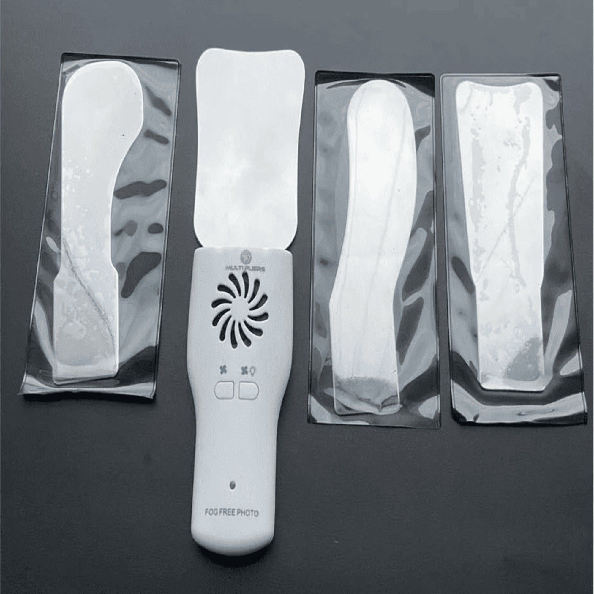 Multipliers Fog free Intraoral Photography Mirror set (set of 4 SS Mirrors)