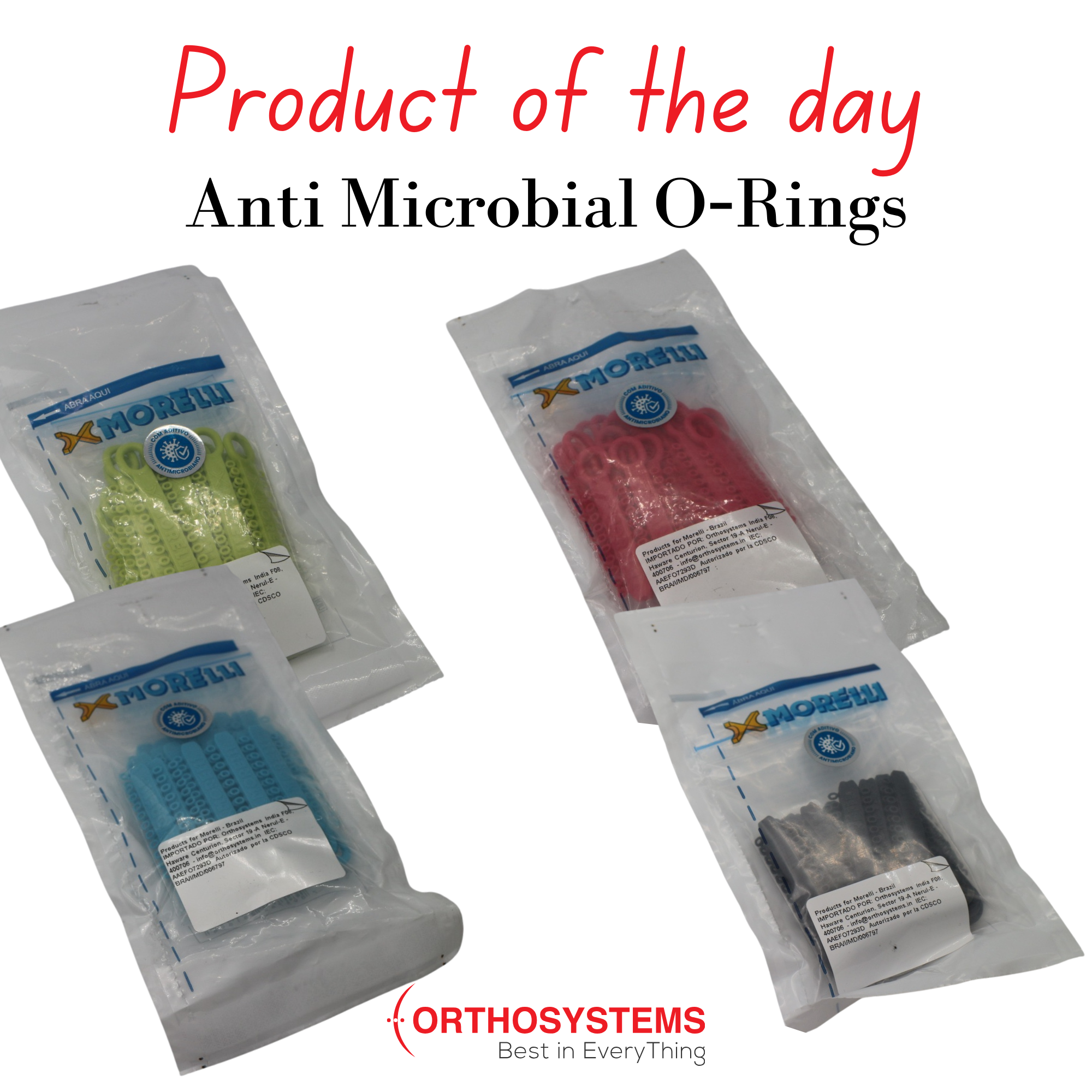 Morelli Anti Microbial O-Rings