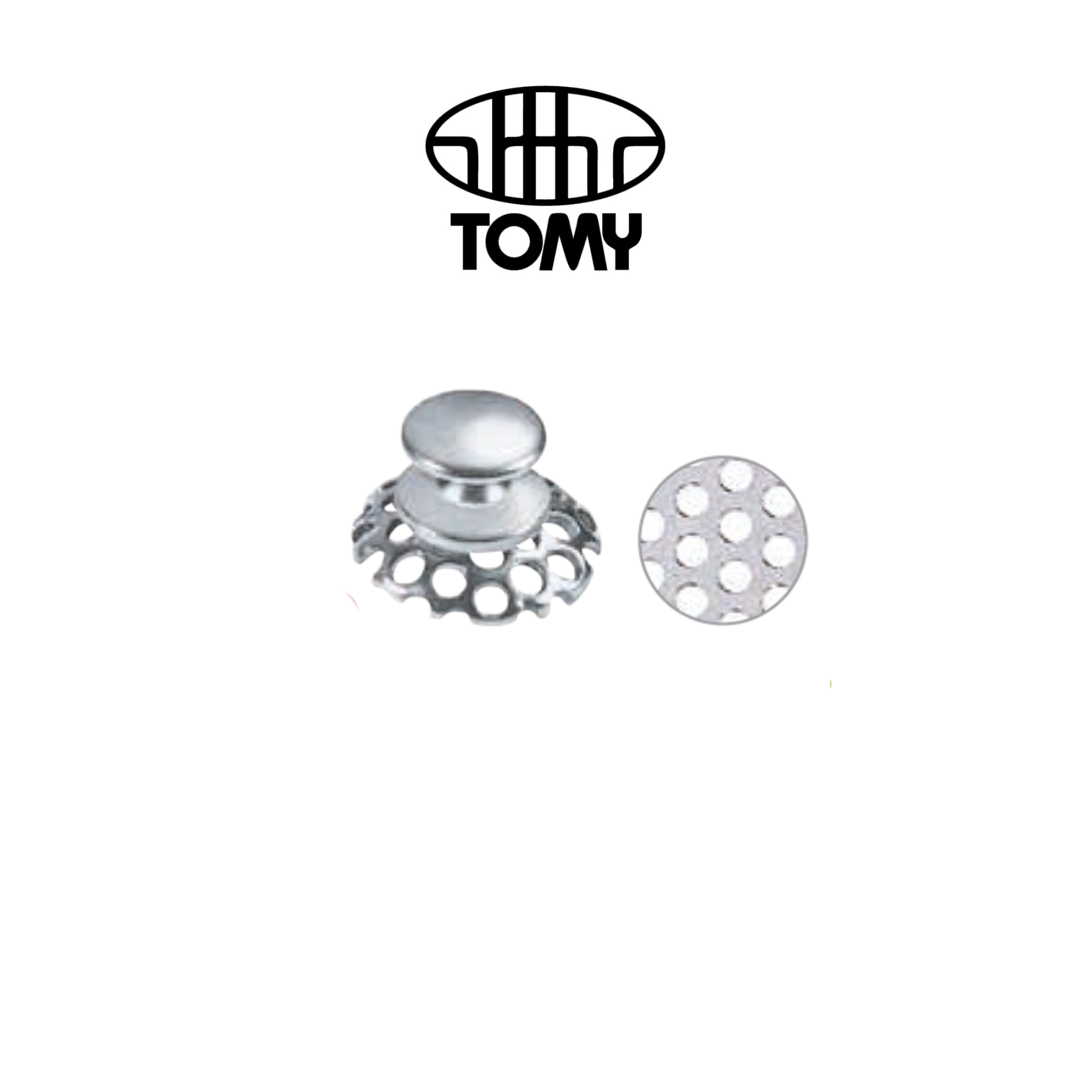 Tomy Mesh bondable Button